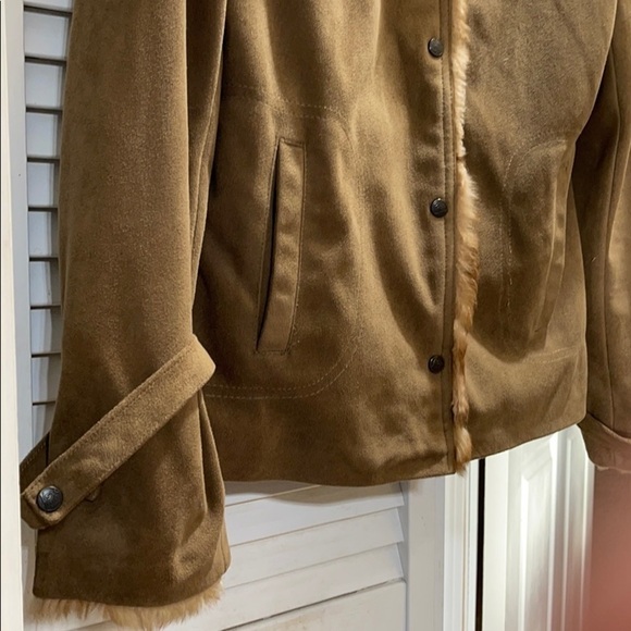 Storm suede jacket GG - Picture 3 of 8